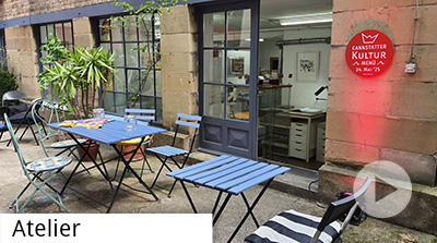 Bucheinbandgestaltung Atelier