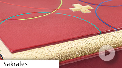 Bucheinbandgestaltung Sakrales