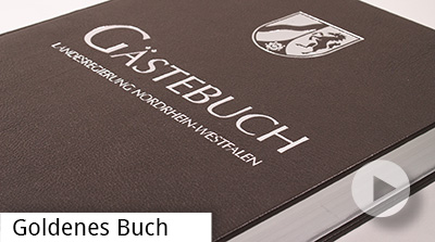 Bucheinbandgestaltung Goldenes Buch