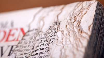 Buchrestaurierung